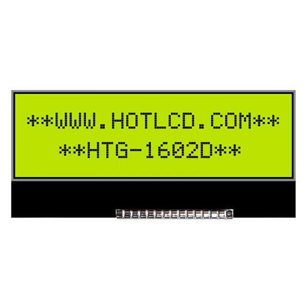 Cheap 2X16 Character COG LCD | FSTN+ Gray Display With No Backlight | ST7032I/HTG1602D for sale