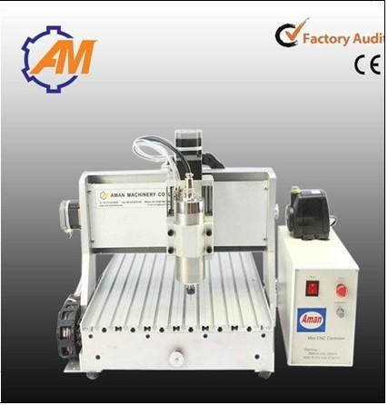 AMAN cnc engraving machine 3020 hobby cnc router machine AM3040 Engraving