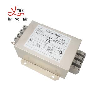 YX91G4-100A-T Three Phase Filter Terminal Block RFI/EMI Filter For Electric Oven