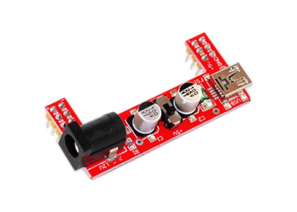 MB102 Breadboard Power Supply Module For Arduino , Mini USB Arduino Power Supply