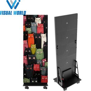 China Ultra-Slim LED Poster Display with Seamless Integration and Easy Wireless Control on sale