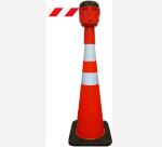 Retractable Safety Belt Traffic Cone Topper Barrier