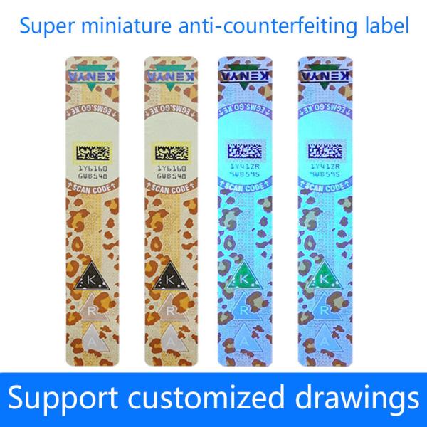 Cheap Offset Printing Logo Custom Security Stickers Glossy / Matte / Lamination Finish for sale