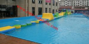 Best Cheap inflatable water obstacle course for sale ， inflatable floating obstacle wholesale