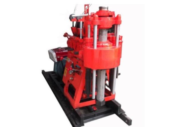 Cheap 200m Depth Portable Mini Flexible Geotechnical Drill Rig / Soil Testing Machine for sale