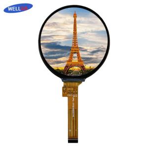 Best RGB Vertical Stripe Round LCD Display ROHS Round LCD Screen wholesale