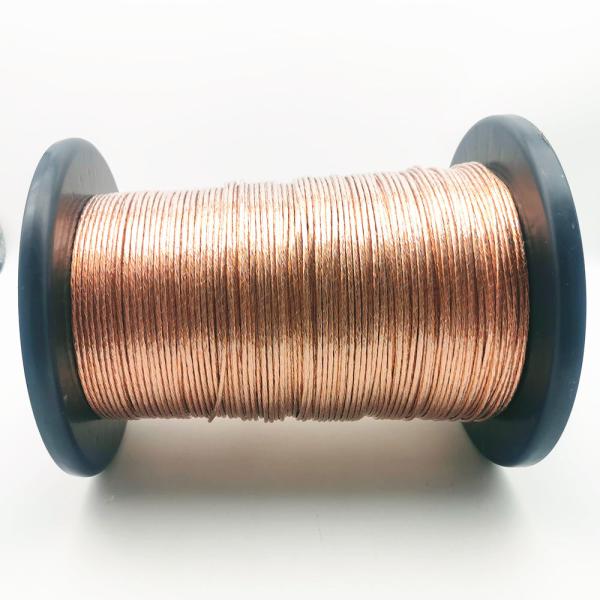 Cheap High Frequency Copper Litz Wire Multi Strands Enameled for sale