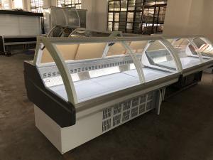 China Supermarket Meat Deli Display Refrigerator / Countertop Refrigerated Display Case on sale