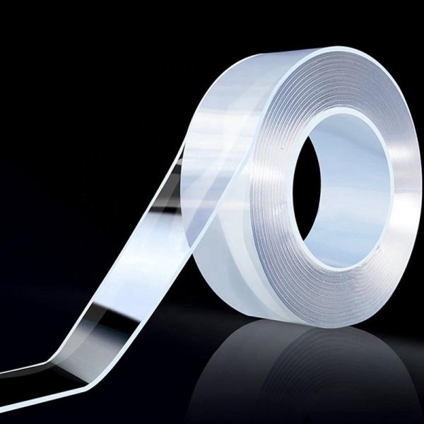 Cheap Double Sided Clear Nano White Acrylic Tape Untraceable Reusable for sale