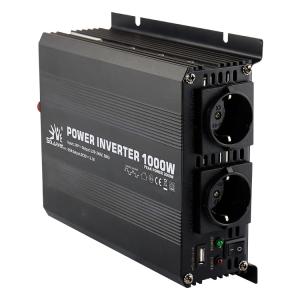 China Black Durable Off Grid 12v to 220v inverter 1000 Watt Modified Sine Wave Inverter on sale