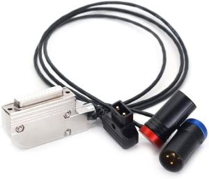 China DB25 Lectrosonics Wisycom Audio LTD Receiver DB25 Female Interface Audio Output Dtap XLR 3Pin Power Supply cable on sale