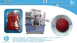 Best Doypack machine 8 station with customized screw pump for thick and stick red wine vinasse wholesale