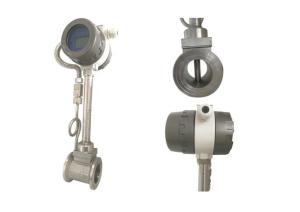 Professional Vortex Flow Meter / Flow Transmitter Vortex  Wide Range Ratio