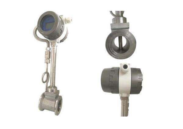 Cheap Professional Vortex Flow Meter / Flow Transmitter Vortex  Wide Range Ratio for sale