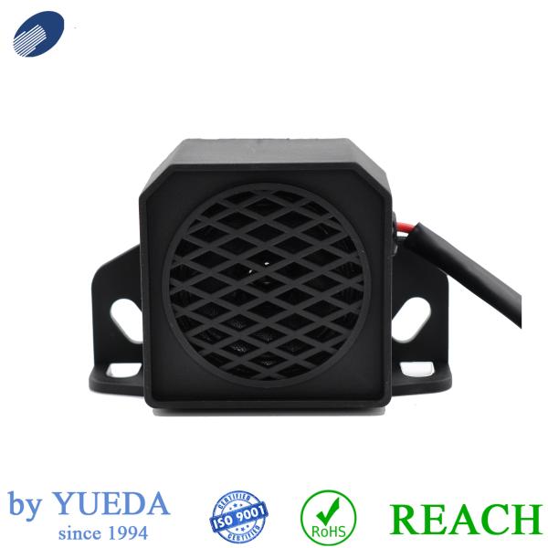 Cheap 97~107dB Car Backup Alarm White Noise Reversing Beeper 0.85 Second Work Cycle for sale