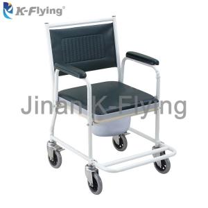 Best Movable Medical Rehabilitation Equipment Disabled Elderly Commode Toilet Chair wholesale