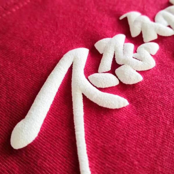 Cheap Garment Silicone Label For Clothes Bottles High Density Flex 3d Techno Puff PU Heat Press Iron On for sale