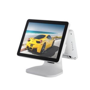 12 LED Display Dual Screen Pos System , 1024 * 768 Resolution Grocery Pos Systems