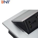 pop up type built in table design multimedia pop up socket box outlet