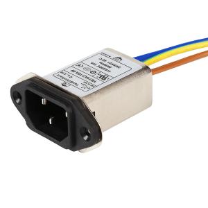 YB11A2-10A-W IEC Inlet Filter Power Line Output Noise Filter For Medical Equipment