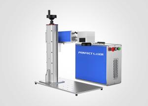 China 20W MOPA Desk Lifting Type Fiber Laser Marking Machine Small Compact on sale