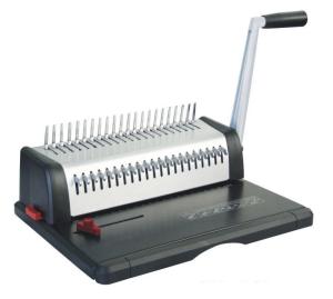 Best Manual 18 Sheets Perfect Spiral Comb Book Binding Machine for Reports and Presentations wholesale