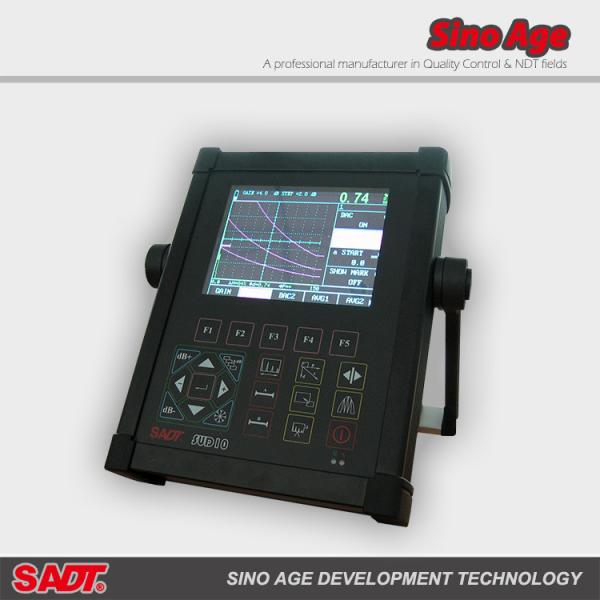 Cheap SADT Digital Ultrasonic Flaw Detector SUD10 with DAC, AVG, B scan, AWS function and  Automatic Gain, with metal housing for sale