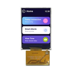 Best 2.4-inch wide angle LCD display with a brightness of 350cd/m ² Serial display module carbon oven equipment wholesale