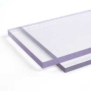 Clear Solid Polycarbonate Sheet Blue Pc Sheet 1mm