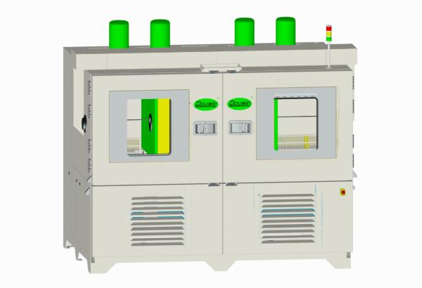 Cheap Two Box Thermal Shock Test Chamber Stable Walk In , 100L Shock Testing Machine for sale