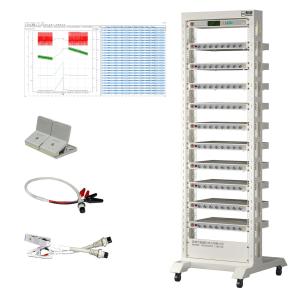 MYSQL Database Battery Cell Cycler 5V10mA Charge Discharge Test