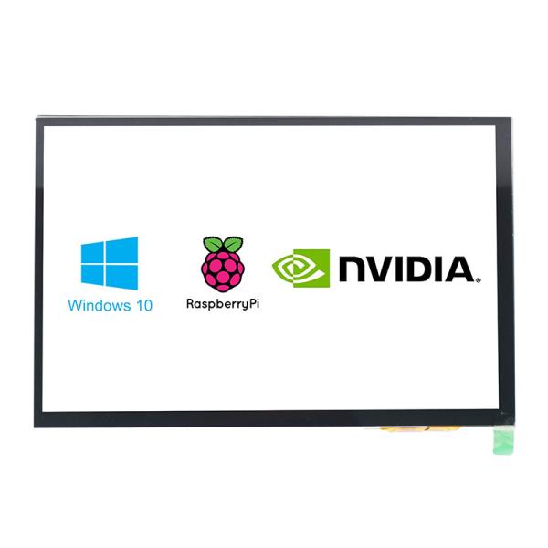 Cheap 300cd/m2-1000cd/m2 PCAP Touch Display 10.1 Inch HDMI With Raspberry Pi Compatible for sale