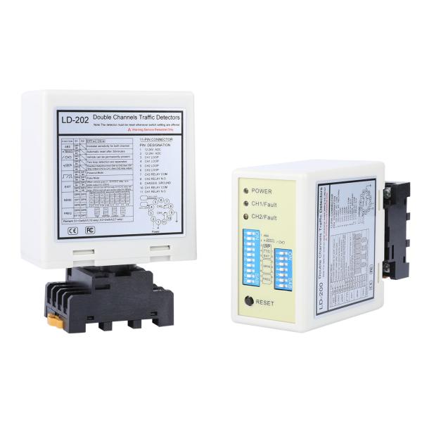Cheap 15-2000 Uh Self-turning Range Two Channel Loop With Fault Alert Operation Anti-crosstalk Interference 76*42*91.5 Mm Size for sale