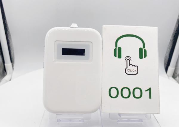Cheap Ear Hanging Audio Guide Equipment Automatic And Click Function for sale