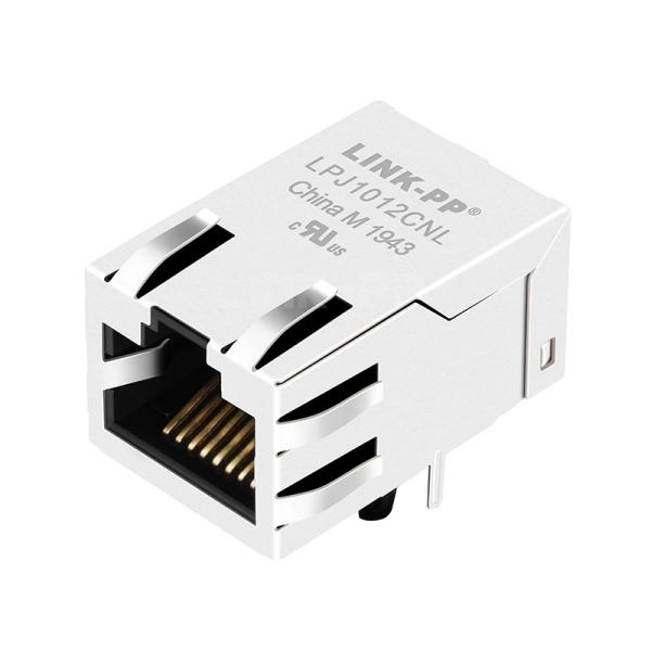 Cheap LPJ1012CNL 10/100 Base-T Tab Up Without Led Single Port Modular Jack RJ45 Connector for sale