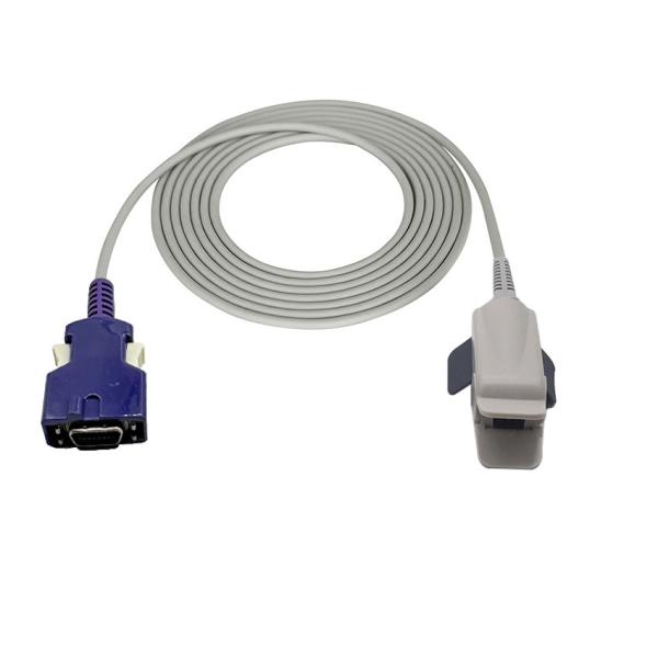 Cheap DB 14 Pin  Pulse Oximeter Probes , Reusable Covidien  Spo2 Sensor for sale