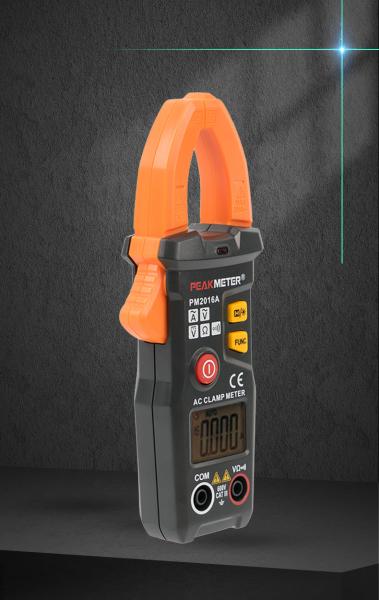 Cheap Smart Mini Digital AC Clamp Meter With Resistance , Frequency , NCV Detection for sale