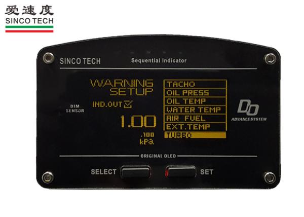 Cheap Digital Turbo Boost Gauge / ZD Gauge OLED Display With Boost Sensors for sale