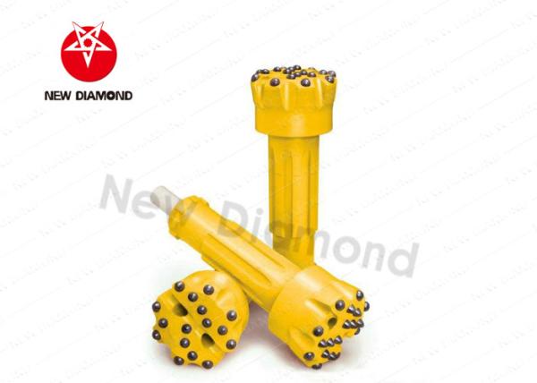 Cheap Drop Center Face DTH Button Bits Rock Drilling , Drilling Rods And Bits for sale