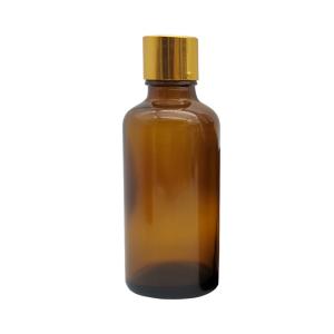 Clear 15ml 20ml 30ml Amber Glass Dropper Bottles With Pipette Gold Cap