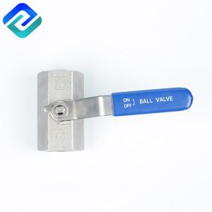 Wax Casting 1 Piece 2000psi Ball Valve Thread End CF8M