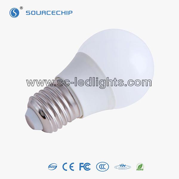 Cheap E27 3 watt LED bulb made in China for sale
