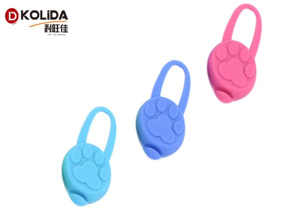 Cheap Durable Elastic Silicon Lighted Dog / Cat Collars Flashing Lights Safety Flasher Blinker for sale