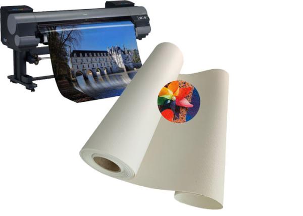 Cheap Wide Format Blank Matte Inkjet Cotton Canvas Roll For Digital Printing for sale