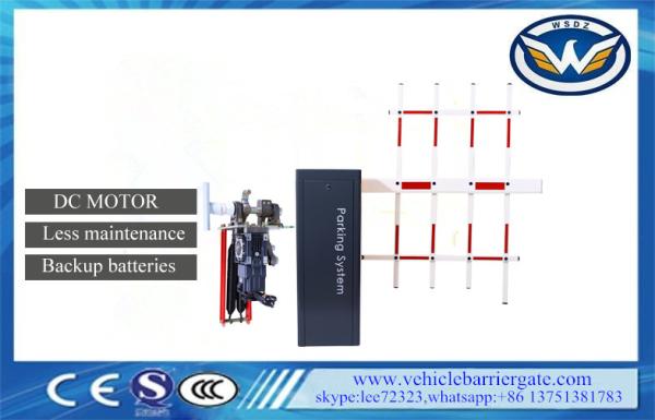 Cheap DC 24V Motor Less Maintenance Automatic Barrier Gate System Swing Away for sale