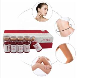 Red Ampoule Lipolysis Solution For Fat Tissue Dissolves
