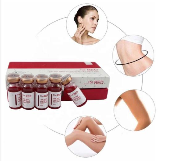 Cheap Red Ampoule Lipolysis Solution For Fat Tissue Dissolves for sale
