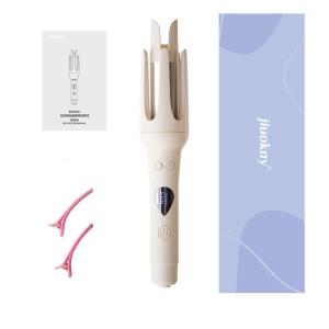China 33W Automatic Electric Hair Curler LCD Temperature Display Negative Ion Technology on sale