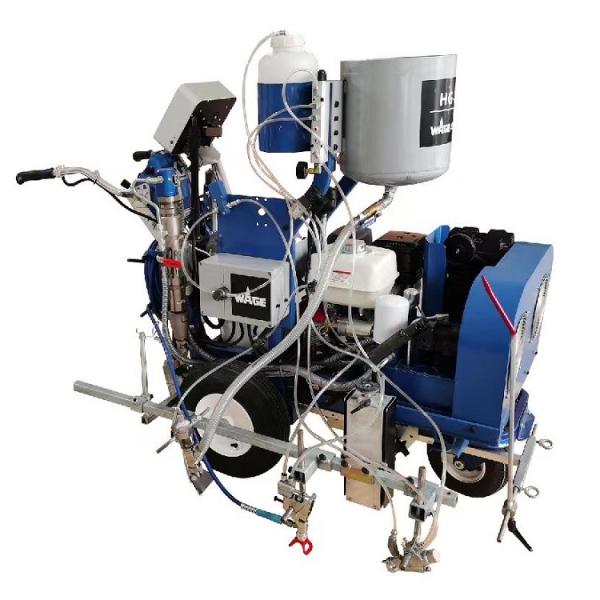 Cheap 98:2 two components spraying pavement line marking machine for sale