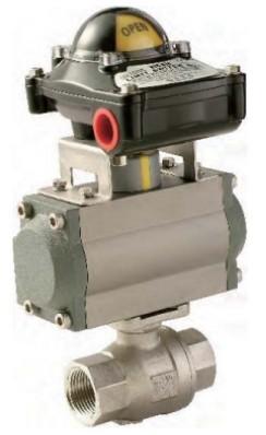 Cheap Screwed End 1000WOG Pneumatic Operated Valve Live - Loading Design for sale